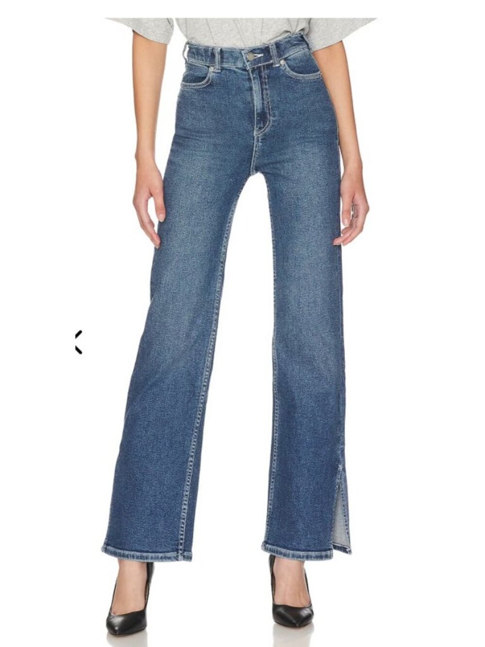 Dr Denim Moxy Straight Shoe Cut Jeans Full Length Womens Plus Size 20 New